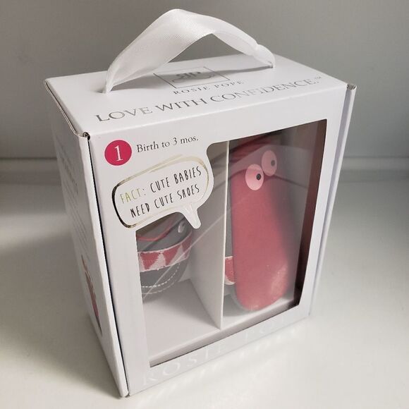 Rosie Pope I See You crib shoes 0-3 month - Picture 7 of 8